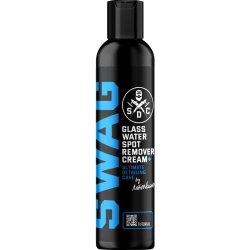 SWAG GLASS WATER SPOT REMOVER CREAM+ 150ml pasta polerska do usuwania osadów mineralnych